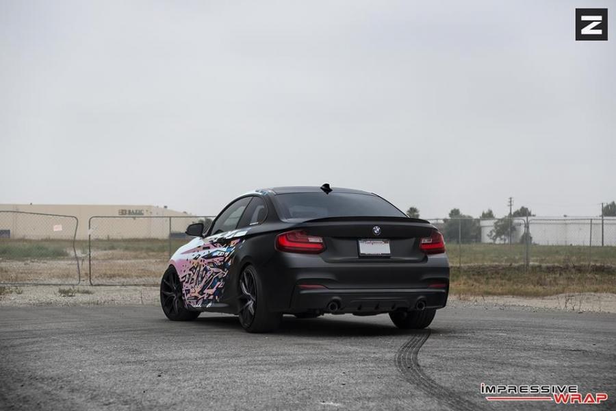  BMW M235i by Impressive Wrap 2016 года  (фото 4 из 15)